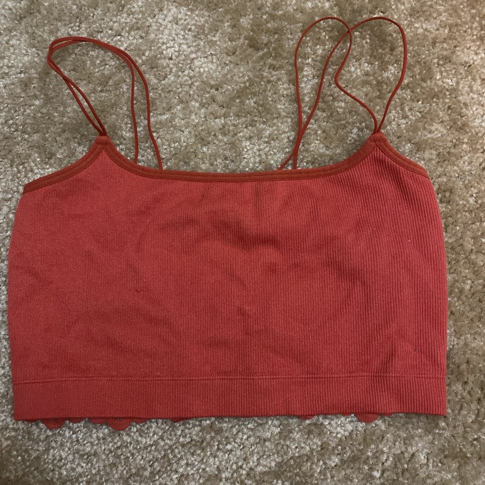 Gilly Hicks Small Orange Croptop